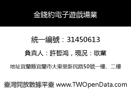 金錢豹電子遊戲場業