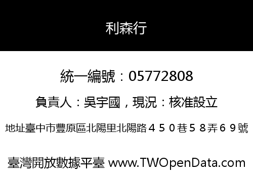 利森行