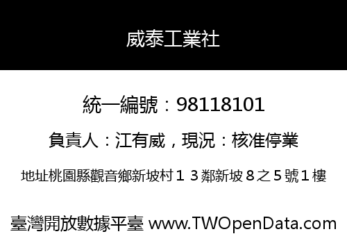 威泰工業社