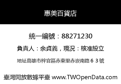 惠美百貨店