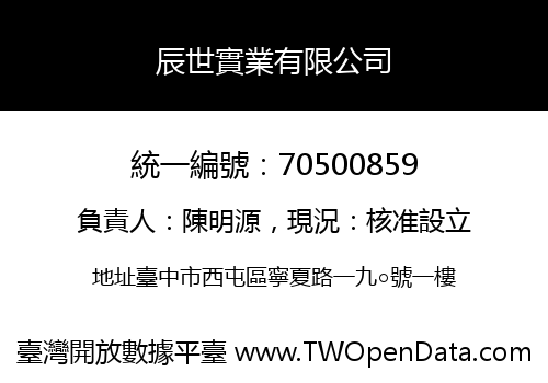 辰世實業有限公司