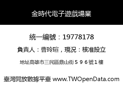 金時代電子遊戲場業
