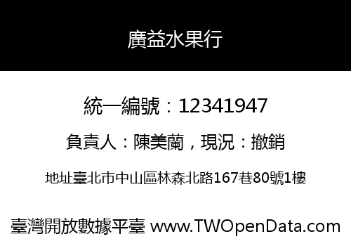 廣益水果行