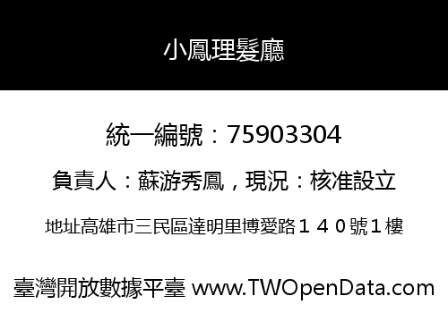 小鳳理髮廳