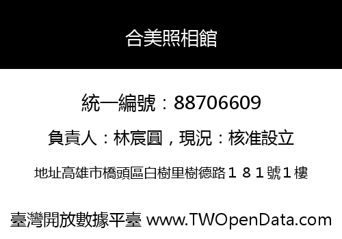 合美照相館
