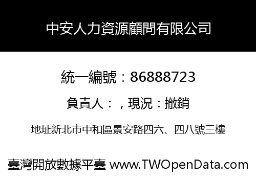 中安人力資源顧問有限公司