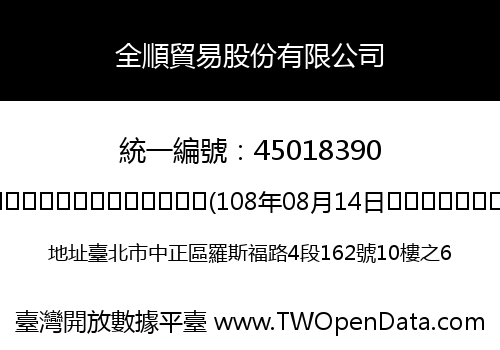 全順貿易股份有限公司