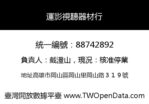 運影視聽器材行