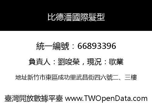 比德潘國際髮型