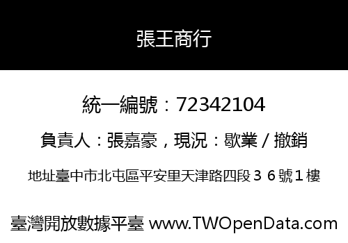 張王商行