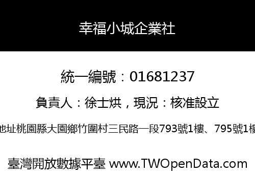 幸福小城企業社