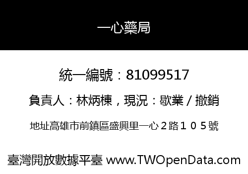 一心藥局