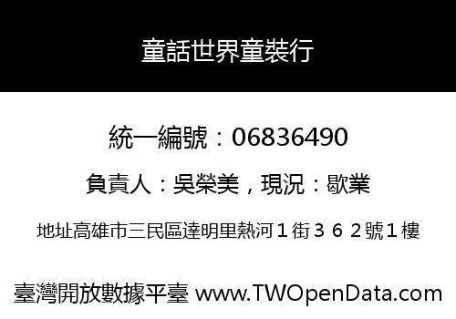 童話世界童裝行