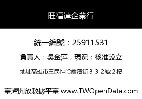 旺福達企業行