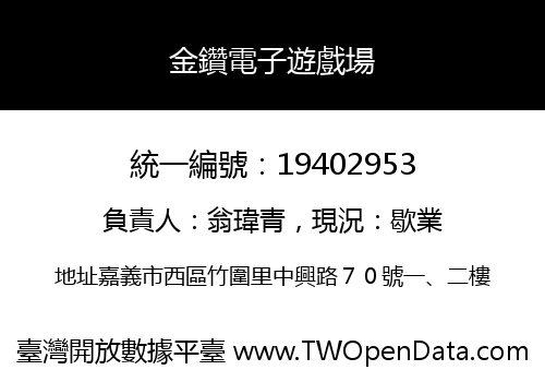 金鑽電子遊戲場