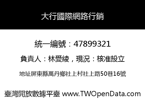 大行國際網路行銷
