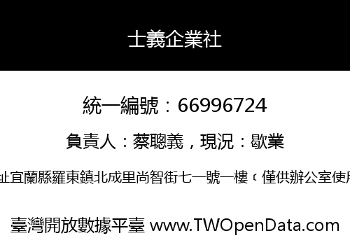 士義企業社