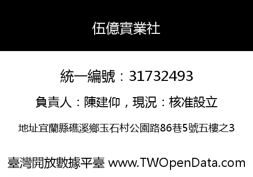 伍億實業社
