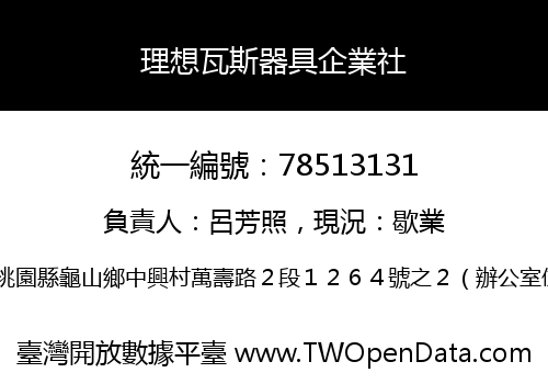 理想瓦斯器具企業社