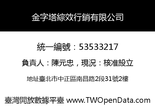 金字塔綜效行銷有限公司
