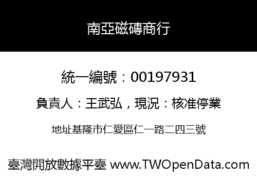 南亞磁磚商行