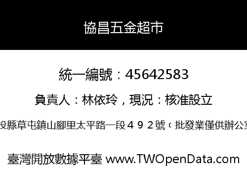 協昌五金超市