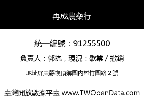 再成農藥行