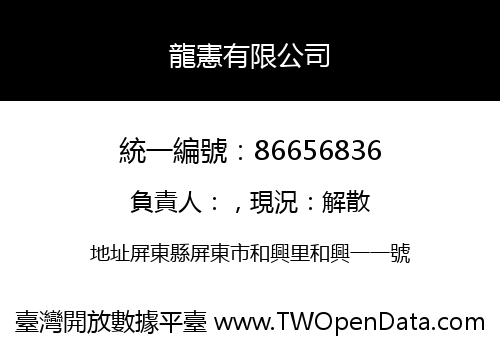 龍憲有限公司