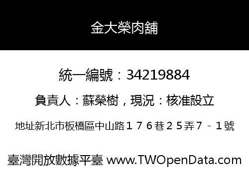 金大榮肉舖