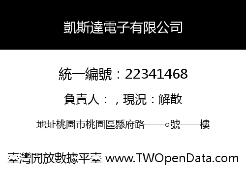凱斯達電子有限公司
