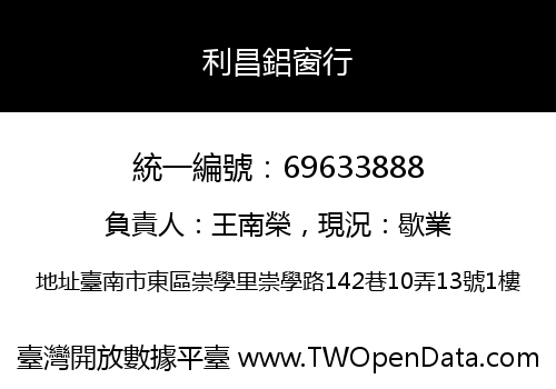 利昌鋁窗行