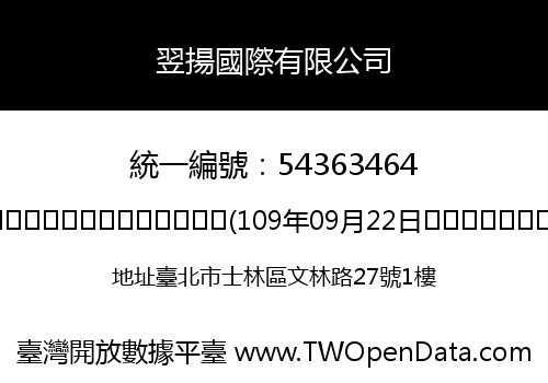 翌揚國際有限公司