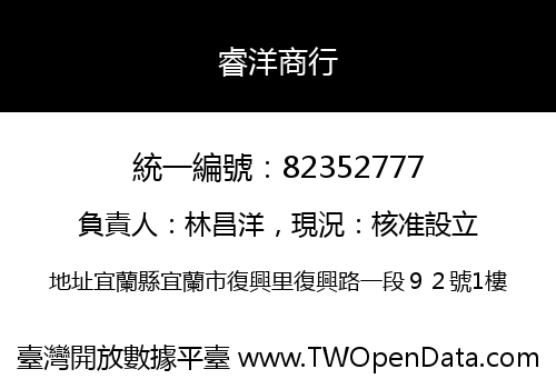 睿洋商行