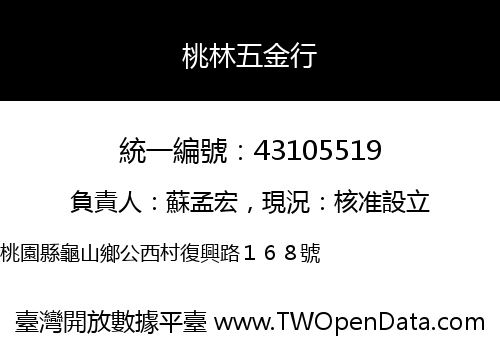 桃林五金行
