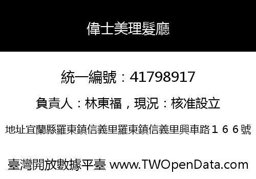 偉士美理髮廳