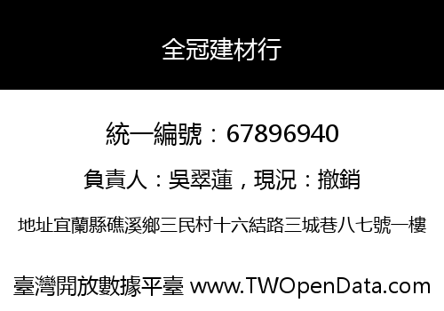 全冠建材行