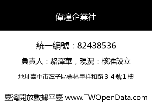 偉煌企業社