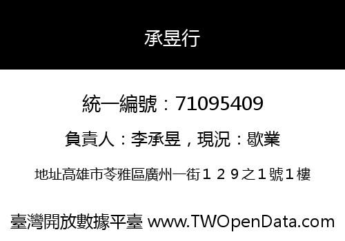 承昱行