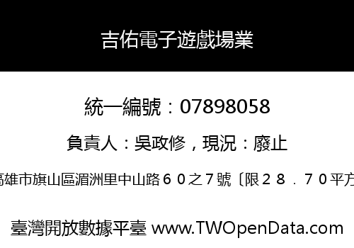 吉佑電子遊戲場業
