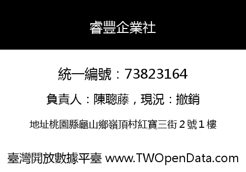 睿豐企業社