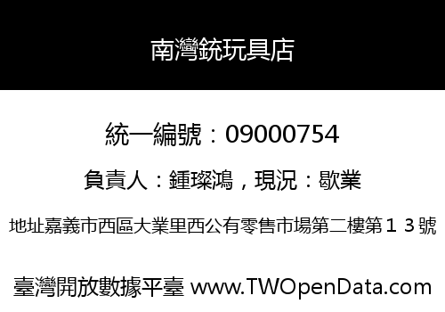 南灣銃玩具店