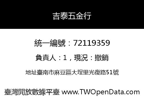 吉泰五金行