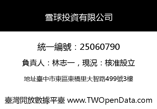 雪球投資有限公司