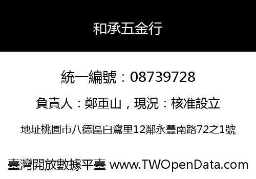 和承五金行