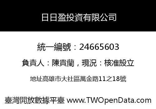 日日盈投資有限公司