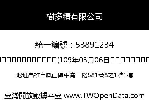 樹多精有限公司