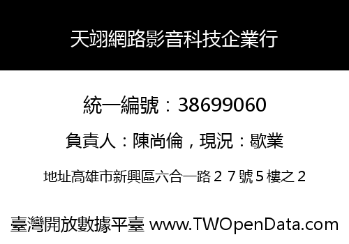 天翊網路影音科技企業行
