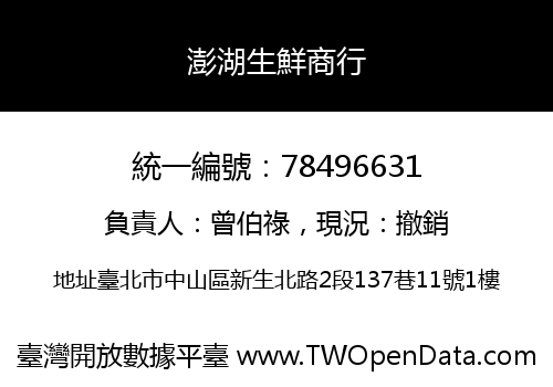 澎湖生鮮商行