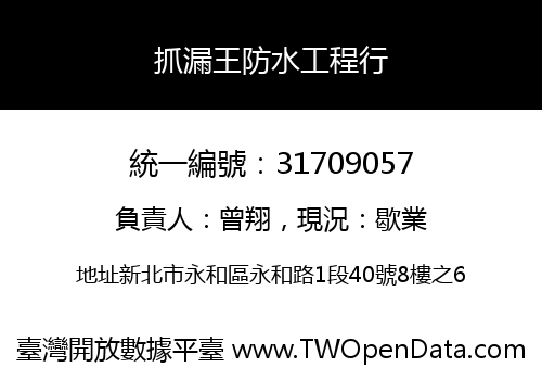 抓漏王防水工程行