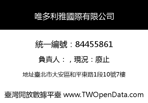 唯多利雅國際有限公司
